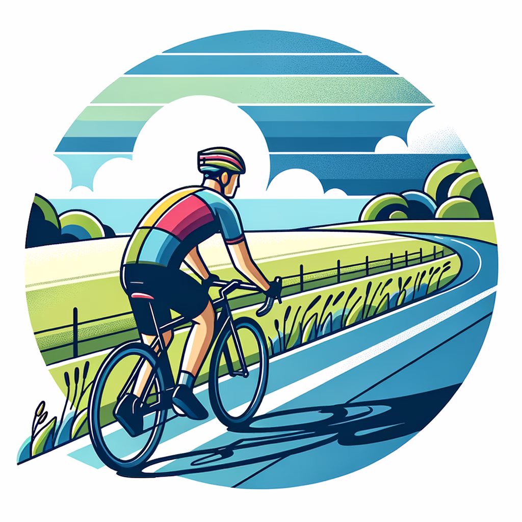 Cycliste sur route - Le guide du cycliste